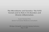 The Microbiome and Genetics: The FUT2 Variant and its Role ......Chronic Inflammation. Susan Pontack R.N. Senior Functional Medicine Consultant Michigan Osteopathic Association Spring