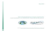 Recommendations Report - Association of State Drinking ...€¦ · Recommendations Report Executive Summary The Federal Clean Water Act (CWA) and Federal Safe Drinking Water Act (SDWA),