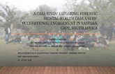 OCCUPATIONAL ENGAGEMENT IN EASTERN ... - congress2018.wfot.org€¦ · OUTLINE • INTRODUCTION • Forensic Mental Health Services in SA • From Institution to Community: The Challenge