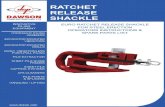 SHACKLE RELEASE TCHET RA...5. Lifting piles correctly 7. Safety checklist 9. Installation diagram - on a steel column 10. Training 11. Maintenance 12. Technical speciﬁcation 14.