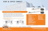CUT & SPEC SHEET - Strongman · CUT & SPEC SHEET Strong Man’s D12/Strong Wrap is a heavy duty, multiple purpose polyethylene enclosure created to provide super strong jobsite protection.
