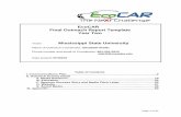 EcoCAR Final Outreach Report Template Year Two …...A. Public Perception of EcoCAR In order to gain a better understanding of how EcoCAR is perceived by the public, the Mississippi