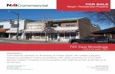 Retail / Residential Property€¦ · Basement $500 Commercial 1st Floor $4,000 Gross Revenue $10,850 $130,200 Total Operating Expenses Insurance $1,500 Property Tax $9,000 Maintance