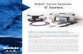 Robit® Sense Systems ‘S’ Series · Robit’s new measuring technology! The Robit® S Sense System is the result of an intensive, seven-year R&D program at Robit and is now available