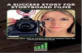 A SUCCESS STORY FOR STORYBOARD FILMS SONY Storyboard Storyboard Films offers alternative, authentic