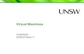 Virtual Machines - TAMU Computer Science People Pages · Virtual Machines “A virtual machine (VM) is an efficient, isolated duplicate of a real machine” Duplicate: VM should behave
