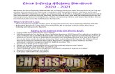 Cheer Infinity Handbook 2020-2021 · 2020. 5. 12. · Cheer Infinity follows the guidelines and rules set by USASF. There may be athletes on any given team that tumble at a different