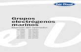 Grupos electrógenos marinosIntroduction Solé, S.A. C-243 b, km 2 · 08760 Martorell (Barcelona) ·Tel. +34 93 775 14 00 · · info@solediesel.com 2Operator’s Manual Marine Diesel