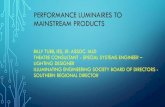 PERFORMANCE LUMINAIRES TO MAINSTREAM PRODUCTS€¦ · performance luminaires to mainstream products Subject A presentation from the 2020 DOE Lighting R&D Workshop, held January 28-30,