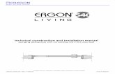 CELEGON · 2018. 11. 8. · CELEGON SMART OPENING SYSTEMS INTRODUCTION 4 ERGON LIVING S40 ERGON LIVING S40 - REV. 11-06/2018 ERGON LIVING S40 hardware is designed to be applied only