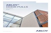 ABLOY® DOOR PULLS OW2/Products... · Clear-cut products and simplified design create a modern solution in the door environment. INOXI pulls are made of stainless steel. In order