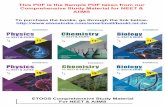 This PDF is the Sample PDF taken from our Comprehensive ...file.etoosindia.com/vol/201804/065069c7-38a6-4e63... · General body surface Sponges, Coelenterates, Flat worms 2. Moist