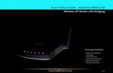 Quick Setup Guide - AirStation WHR-G125 Wireless AP Router ...3865dc10959fb7ba66fc-382cb7eb4238b9ee1c11c6780d1d2d1e.r18.… · Wireless AP Router with Bridging ... To install the