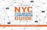 NYC - SiteCompligo.sitecompli.com/rs/665-YWM-355/images/2017 NYC... · NYC Violations Companion Guide 2017 5 When the Category 1 and Category 5 tests line up for a device, owners