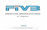 Medical regulation 6th edition revBC030801 · Appendix 1 provides the FIVB Medical Commission list of prohibited classes of substances and prohibited methods. 2.3.2 All substances