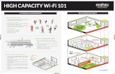 Capacity Planner Poster-US 24'x36' - Ekahau Site Survey...Floor-to-ﬂoor planning Low capacity areas Automatic wall detection from CAD drawings High capacity areas Disabling 2.4GHz