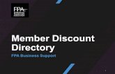 Member Discount Directory - Financial Planning Associationchapters.onefpa.org/fpaofthetriangle/wp-content/... · detailed portfolio analysis, supports trade order management, facilitates