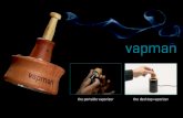 vapman - SwissVaporizer€¦ · During phyto-inhalation, herbal agents are inhaled by means of a vaporizer. This can be for purposes of medical self-treatment or for the enjoyment