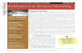 NEWSLETTER OF THE PUBLISHERS & WRITERS OF SAN DIEGO ...publisherswriters.org/archive/PWSD1207.pdf · publishers & writers monthly ©2007 publishers & writers of san diego.volume 1,