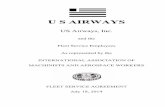 U S AIRWAYS - dol.gov€¦ · Family Medical and Dental Insurance for FT emps recalled to PT position 141 Pursuant to the August 2002 Restructing Agreement 142 Employment & Other