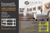 NEW LONDON SHOWROOM - Lifestyle Magazine · Residential and Commercial Sales and Rentals Free Consultation on Buying, Selling and Collecting Fine Art Gallery Available for Private