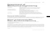 Department of Mechanical Engineering...Department of Mechanical Engineering 301Graduate Catalogue 2012–13 • Understand the economic, policy and regulatory frameworks within which