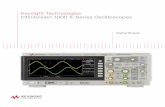 Keysight Technologies InfiniiVision 1000 X-Series ... · Measure and plot the frequency and gain of any circuit from 20 Hz to 20 MHz 2 Powerful WaveGen (built-in 20 MHz function generator