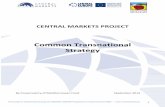 4 Common Transnational Strategy - CENTRAL MARKETS · The partnership has elaborated the Common Transnational Strategy for the revitalisation of traditional European markets based