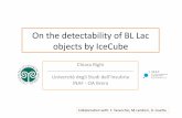 On the detectability of BL Lac objects by IceCubemoriond.in2p3.fr/VHEPU/2017/transparencies/2_monday/2_afternoon/4_righi.pdflikely the UV photon of the broad line region (BLR). This