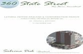 360 State Street - Pennsylvania State University · 2009. 12. 7. · Figure 1 : Rendering of 360 State Street Introduction 360 State Street is an innovative building project developed