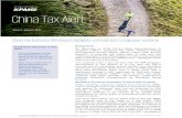 China Tax Alert - Issue 2, January 2019 - China Tax ... · Statistics: Evolving Landscape of China APA Program . APAs, including unilateral, bilateral and multilateral APAs, refer