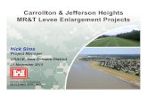 Project Manager USACE, New USACE, New Orleans District ... · Slide 2 Briefing Topics 1) Mississippi River Levee Flood Risk Reduction Systems 2) Overview of the Greater New Orleans