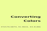 Converting Colors - XYZ(76.6874, 91.9641, 43.4148) · 25-09-2020 6/30 convertingcolors.com Details The XYZ color 76.6874, 91.9641, 43.4148 is a light color, and the websafe version