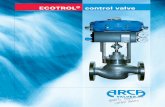 ECOTROL control valve · the soft seal remains tight over long periods of operation, we have developed the pat-ented ECOTROL® soft seal with an additional metal seal between the