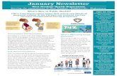 January Newsletter€¦ · your distance from others to protect them from getting sick too. 2. Stay home when you are sick. Stay home from work, school, and errands when you are sick.