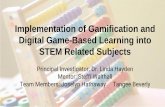 Implementation of Gamification and Digital Game-Based ...nia.ecsu.edu/ur/1819/teams/game/2019_gamification_presentation.pdf · Gamification is a concept that has been utilized as