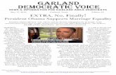 Garland Democratic Voicegarlanddemocraticvoice.com/GADCVoice33Fop.pdfGarland Democratic Voice Editorial ALEC or the American Legislative Exchange Council Although this “exchange”