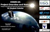 OGMS-SA Project Overview and Statusigosat.in2p3.fr/wp-content/uploads/2016/06/04_Allain... · 2016. 6. 20. · OGMS-SA Project Overview and Status Outgassing Material Study by Spectroscopy