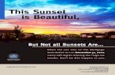 This Sunset This is Beautiful, Sunset is Beautiful...Mortgage Debt Relief Act. This act removed the tax responsibility on mortgage debt. Originally set to expire in 2010, it has since