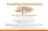 Creating Connections Health... · 18/09/2017  · Creating Connections Learning Community 2017 1 Creating Connections PIs: Suzanne Kerns, Barb Putnam, Paul Davis Co-Investigators: