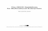 The OECD Guidelines for Multinational Enterprisespratclif.com/mines/kamoto/OECDguidelinesmultinationals.pdf · the Guidelines; the OECD Business and Industry Advisory Committee (BIAC)