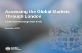 Accessing the Global Markets Through London...Nov 29, 2016  · • Listing in a global market such as London raises a company’s international profile. • High international regulatory