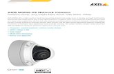 AXIS M3026-VE Network Camera · AXIS M3026-VE Network Camera Camera Imagesensor 1/3.6”(effective)progressivescanRGBCMOS Lens M12mount,Fixediris,IRcorrected 2.0mm,F2.0 Horizontalfieldofview:
