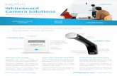 katioco Whiteboard Camera Solutions · 2018. 11. 13. · Save whiteboard content as a single snapshot or PDF of the full session. Share content for later review. Invite participants
