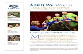 ABHOW Words Sharing Our Stories - SitemasonABHOW WordsSharing Our Stories JULY 2011 3 The separation of children and seniors is costly. Children go without the wisdom and gentleness