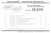 q SERVICE MANUAL - M-S Cash Drawermscashdrawer.com/docs/Sharp/SHARP ERA520530SMSplit.pdfdetails, please consult your authorized SHARP dealer. Optional Key Names and Descriptions Note: