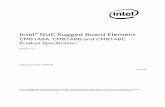 Intel® NUC Rugged Board Element · iii Preface This Product Specification specifies the layout, components, connectors, power and environmental features for the Intel® NUC Rugged
