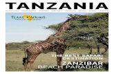 The besT sAFARI DesTINATION ZANZIbAR BEACH PARADISEterredafrique.be/website/docs/pdf/brochures/TDA_TANZANIA...Zanzibar » brochure voor te stellen. tanzania is de ‘safari’ bestemming