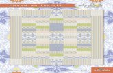 CHARMING TRELLIS - Riley Blake Designs · CHARMING TRELLIS Finished Quilt size 81” x 96” Measurements include 1/4” seam allowances. Sew with right sides together unless otherwise