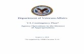 Department of Veterans Affairs - VA.gov Home | Veterans ...VA revised its biennial contingency plan for FY 2019 through FY 2020 in accordance with Office of Management and Budget (OMB)